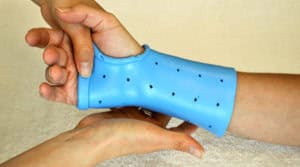 Hand therapy device for rehabilitation and recovery.